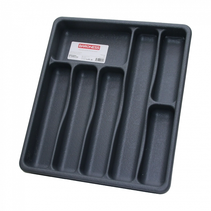 GRİ - 7 BÖLMELİ ÇEKMECE İÇİ KAŞIKLIK (4887)