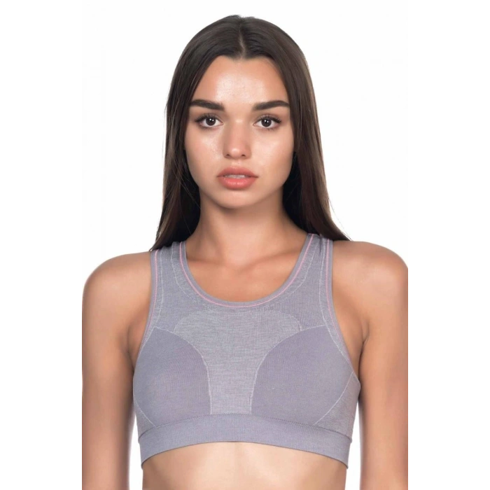 MARSİLYAN™ GRİ MI  4026 Double Sporcu Büstiyer