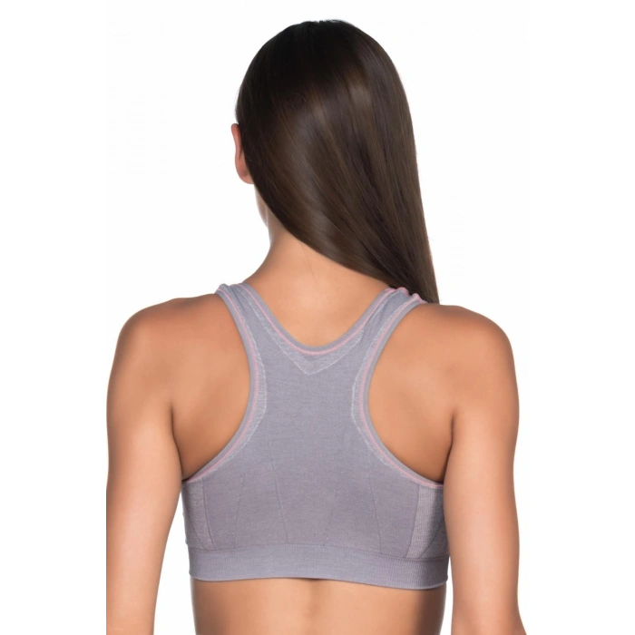 MARSİLYAN™ GRİ MI  4026 Double Sporcu Büstiyer