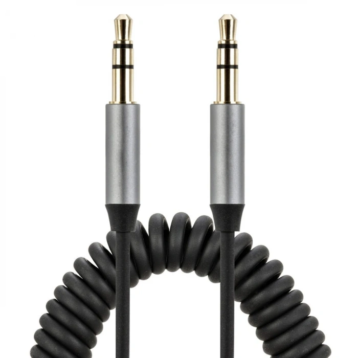 Griffin Spiral Araç Ses Aktarım Kablosu Aux Kablo 2/3mm