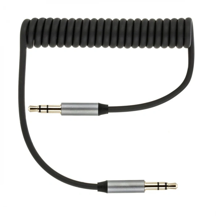 Griffin Spiral Araç Ses Aktarım Kablosu Aux Kablo 2/3mm