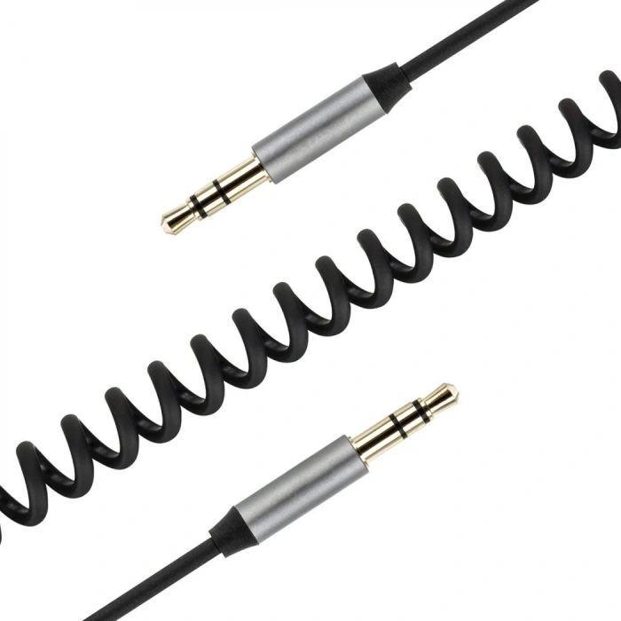 Griffin Spiral Araç Ses Aktarım Kablosu Aux Kablo 2/3mm