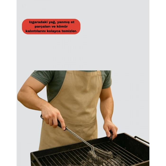 Grill Ve Mangal Izgara Temizlik Aparatı