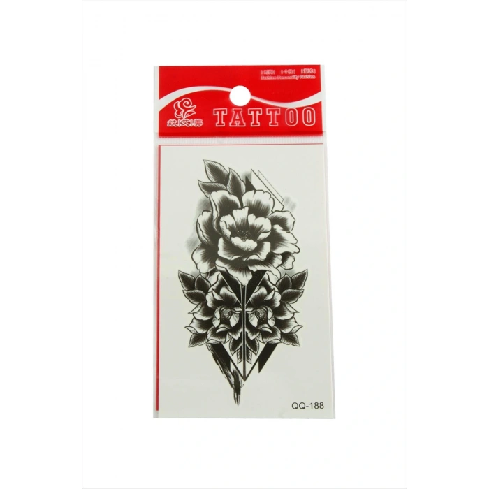 Gül Tattoo Dövme Sticker