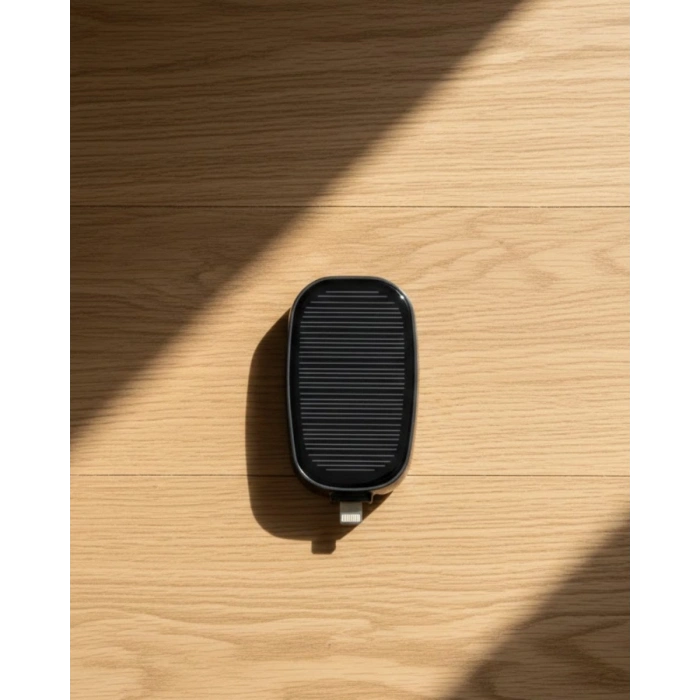 Güneş Enerjili Mini Powerbank 1200mah Ultra İnce Taşınabilir