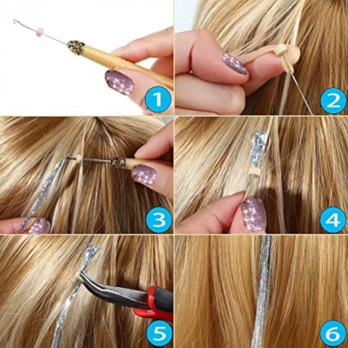 Hair Tinsel Saç Simi - HT14