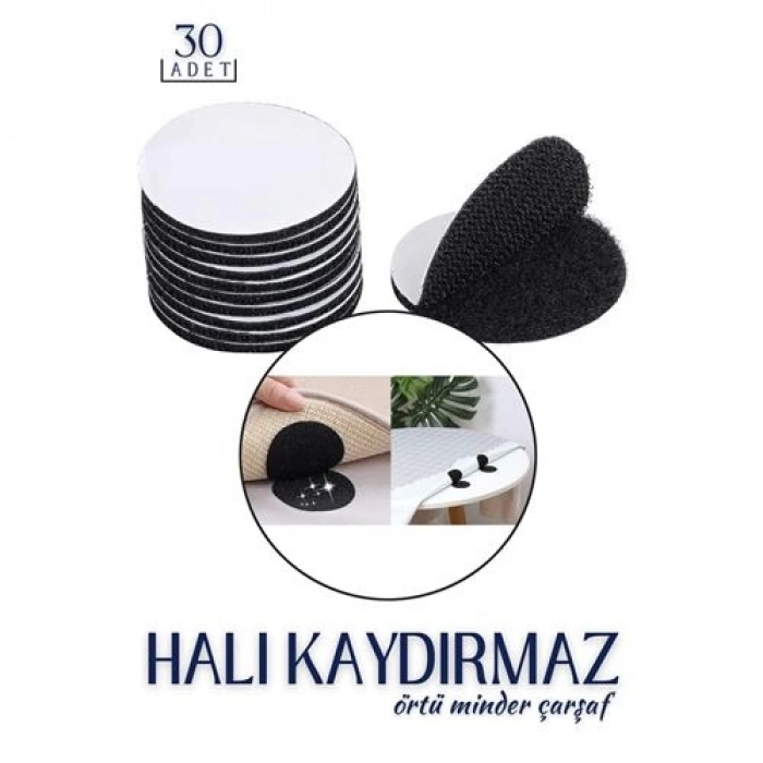Halı Kaydırmaz Cırt Pedler 30 ADET 718826