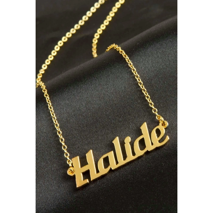 Halide İsimli Kolye (Kişiye Özel)