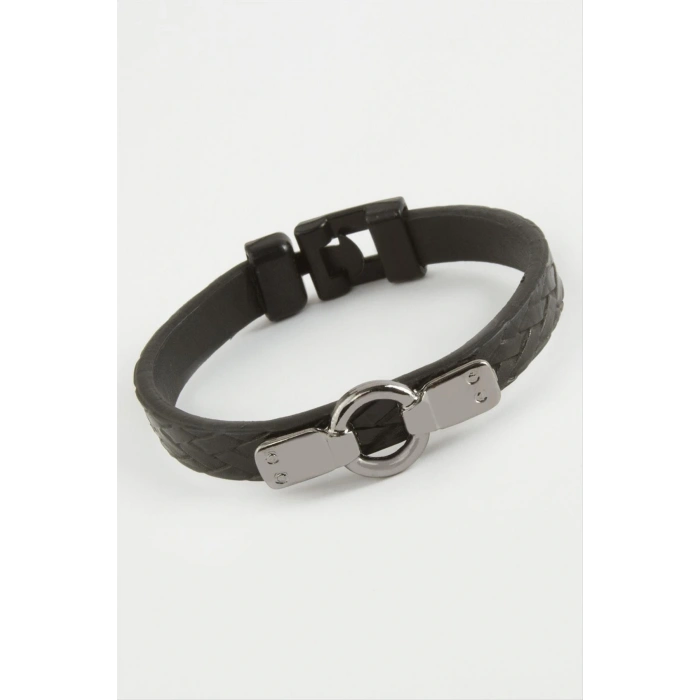 Halka Kaliteli Suni Deri Bileklik