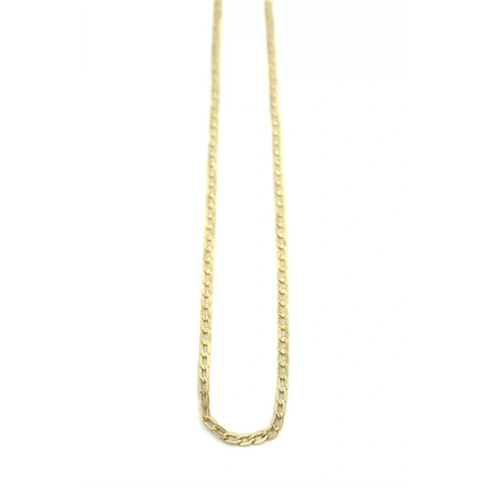 Halka Zincir Kolye - 14K Altın