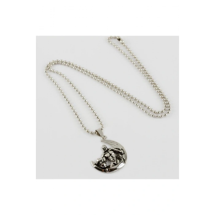 Halterci Figürlü Erkek Kolye