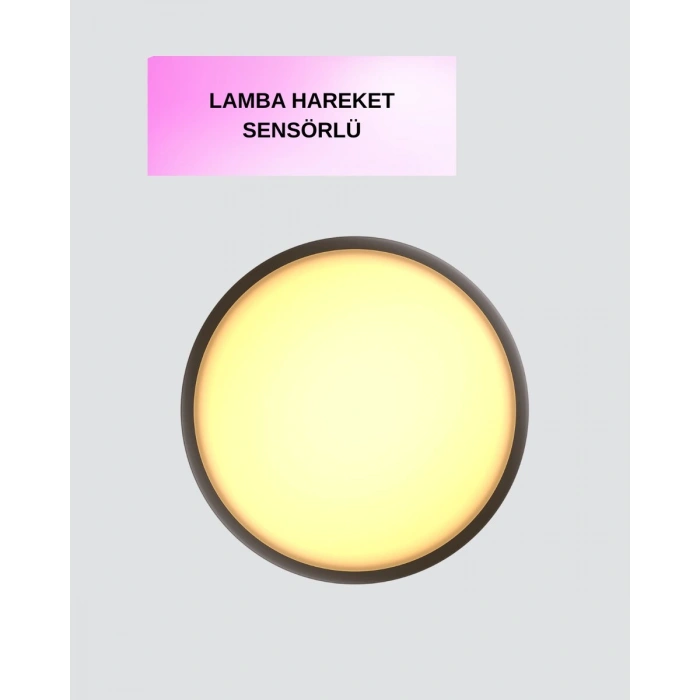 Hareket Algılayan Led Gece Lambası Mıknatıslı Duvar Montajlı