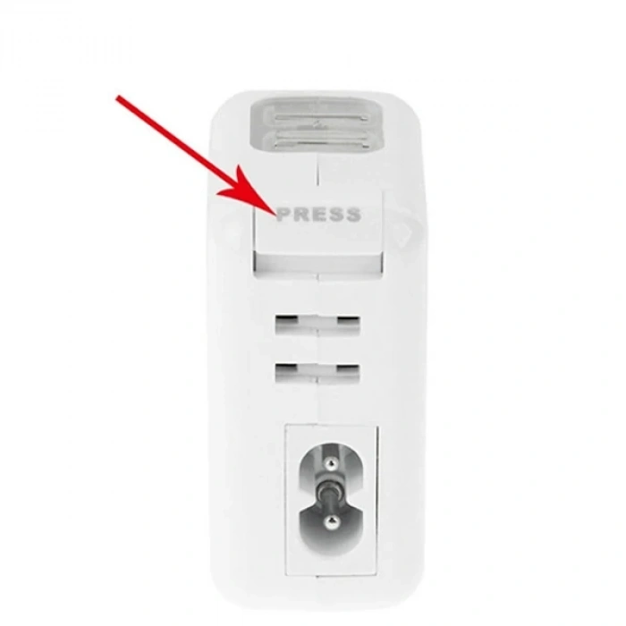 Haweel Universal Seyahat Şarj Adaptör İphone Ve 1 Mikro Usb Şarj Kablosu Set-(5775)