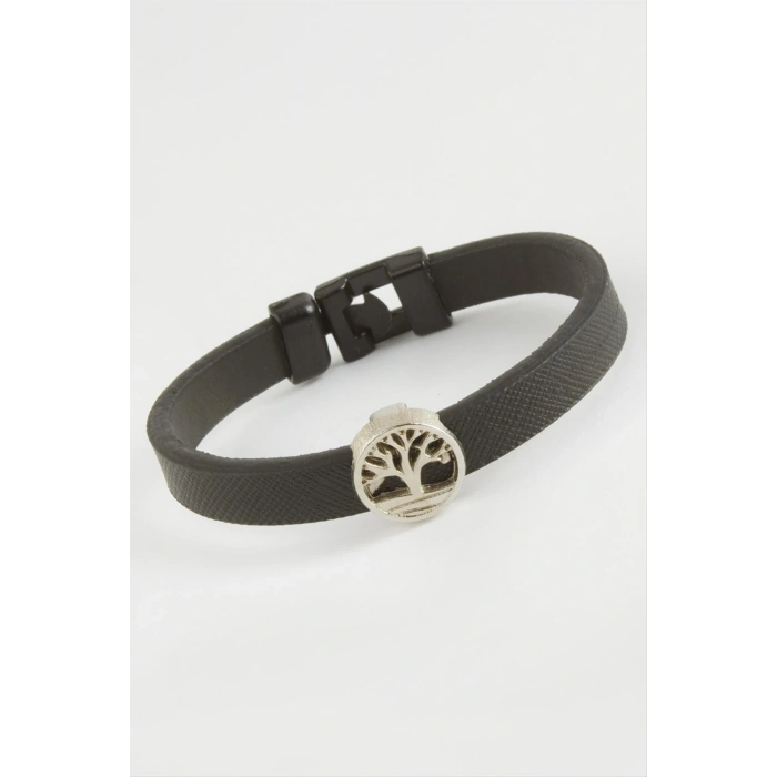 Hayat Ağacı Kaliteli Suni Deri Bileklik
