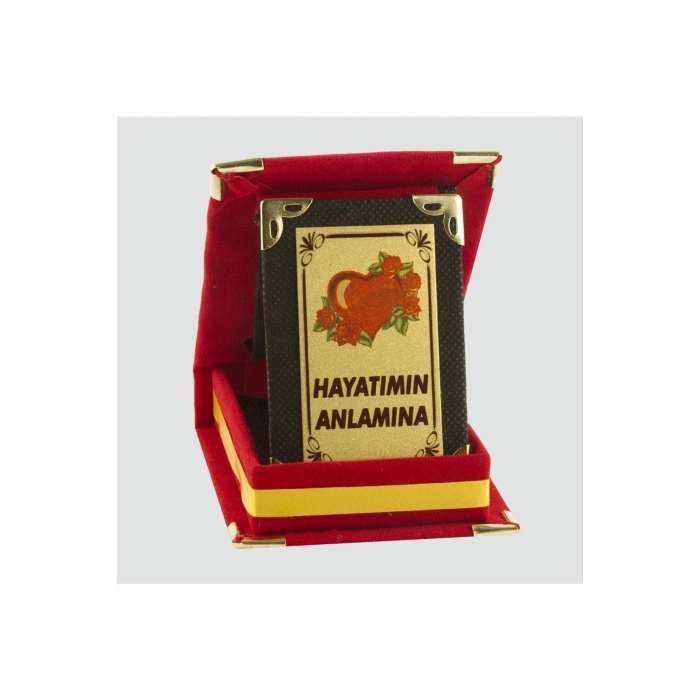 Hayatımın Anlamına Plaketi