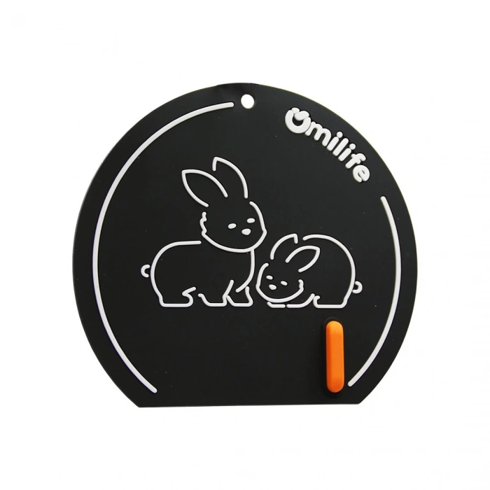 HAYVAN ÇİZİMLİ  GİDER KOKU ÖNLEYİCİ SİLİKON MAT (4887)