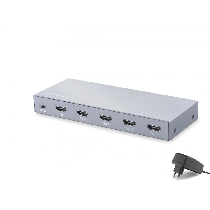 Hdmi Splitter 4K 1 In 4 Out Gri HDX1429