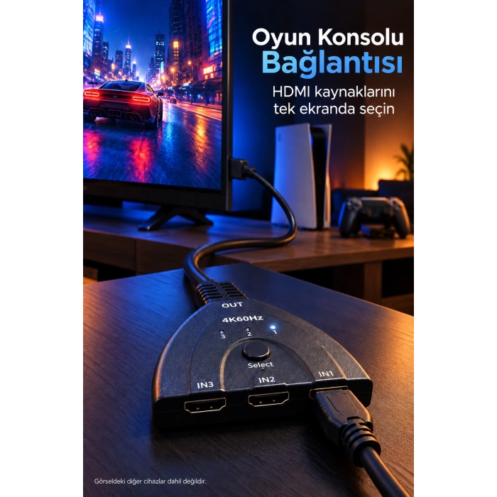HDMI Switch HDR ve YUV 4:4:4 Destekli Seçici