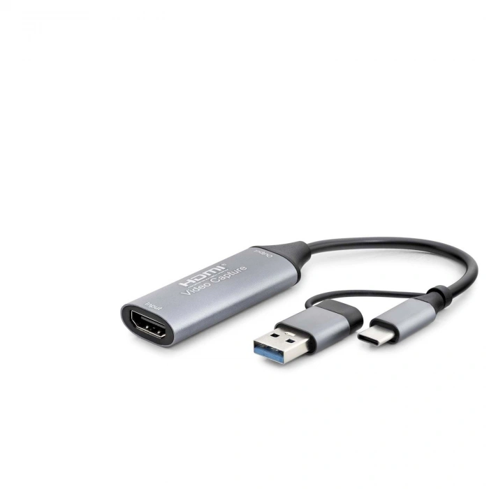 Hdmı Vıdeo Capture Type-C + Usb3.0 4K 30Hz Gri HDX7844