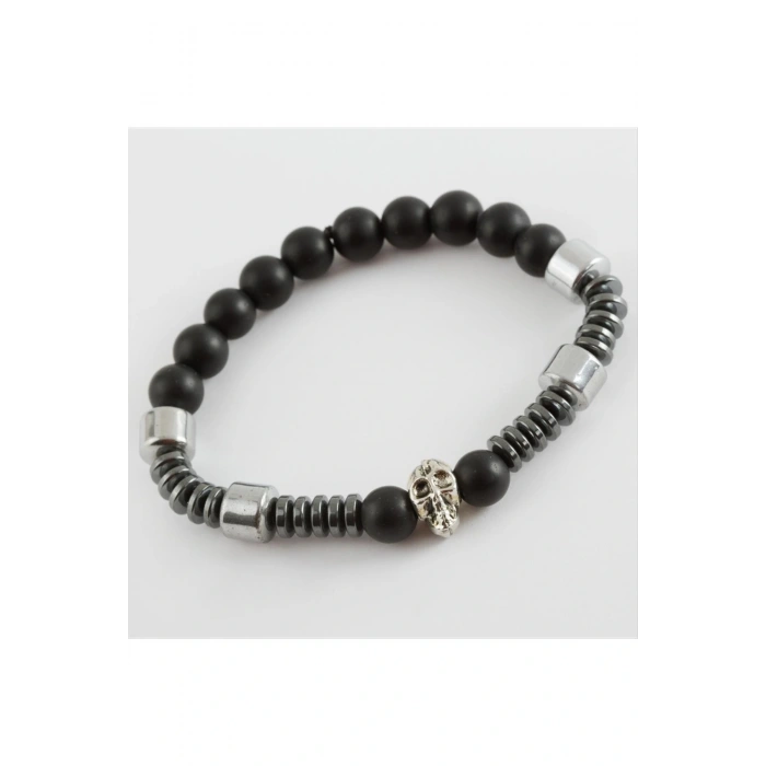 Hematit Onix Doğaltaş Bileklik