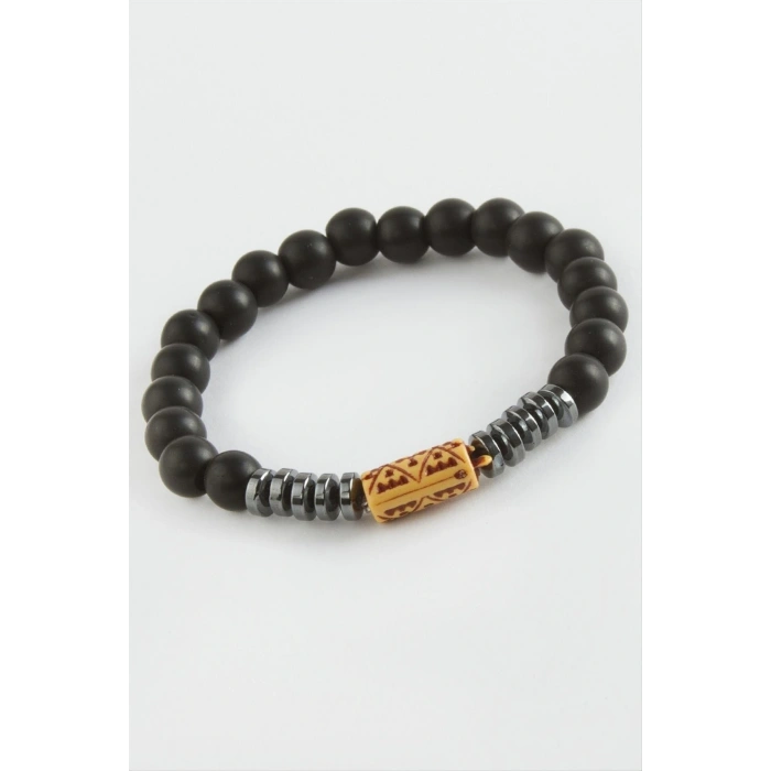 Hematit Onix Doğaltaş Bileklik