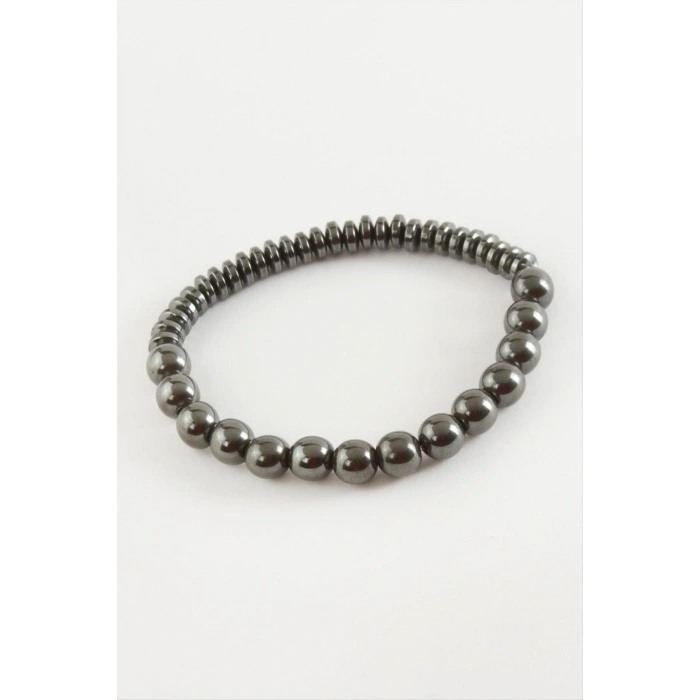 Hematit Onix Doğaltaş Bileklik