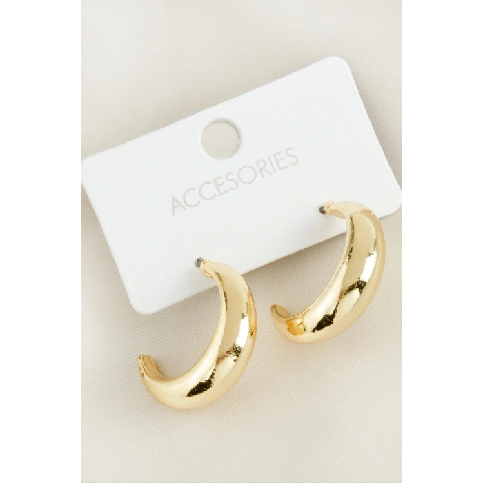 Hilal Yeni Sezon Metal Küpe