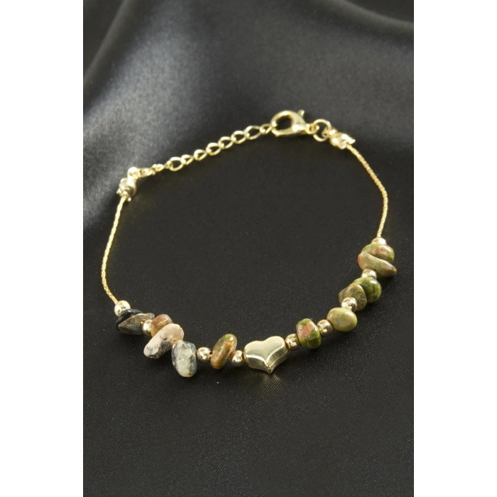 Hint Akik Kırık Doğaltaş Bileklik