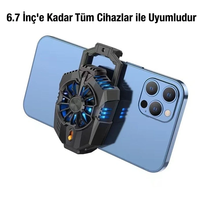 Hoco Gm10 Hava Soğutmalı Cep Telefon Soğutma Fanı Radyatör Soğutucu