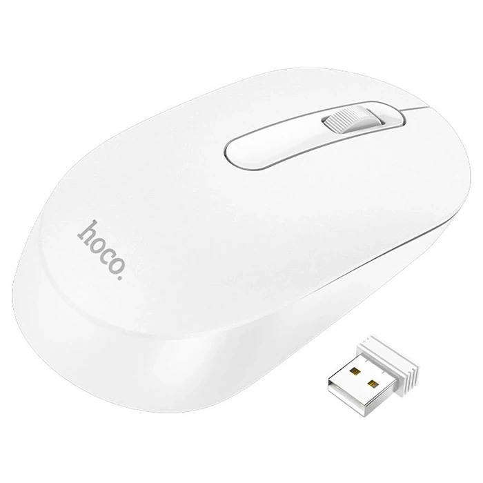 Hoco Gm14 Platinium 1200dpi 2.4g Bluetooth Kablosuz Optik Mouse
