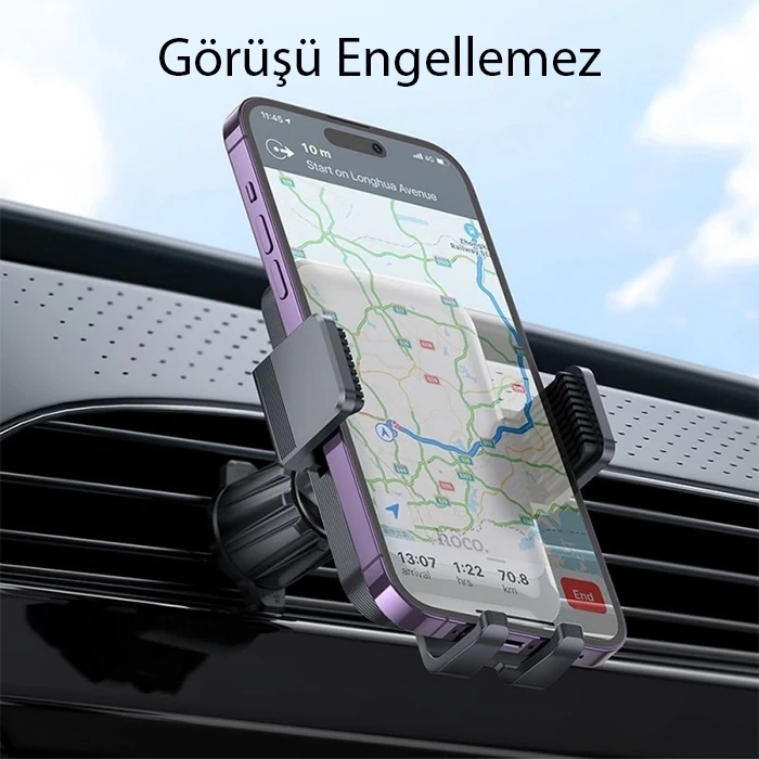 Hoco H26 Araç İçi Havalandırma Bölmesi Telefon Tutucu