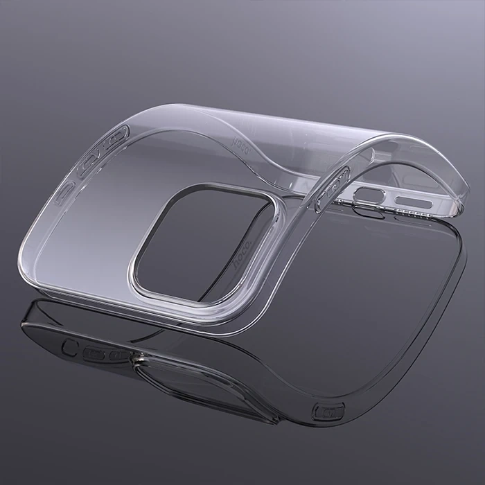 Hoco Light Series Tpu İphone 15 Pro Max Şeffaf Kılıf