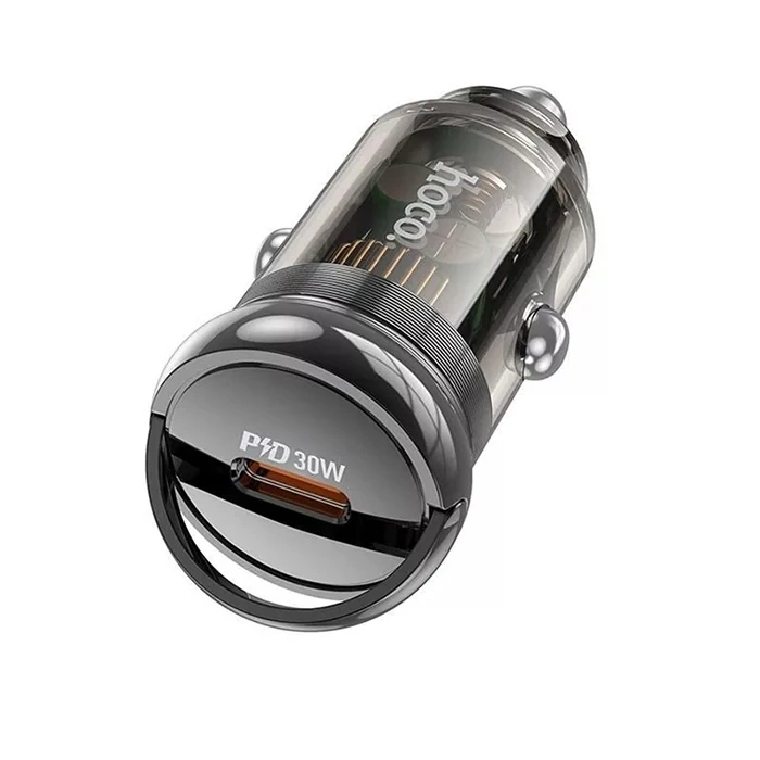 Hoco Z53 Sight Single Pd30w Type-c Girişli Araç Çakmaklık Hızlı Şarj Aleti