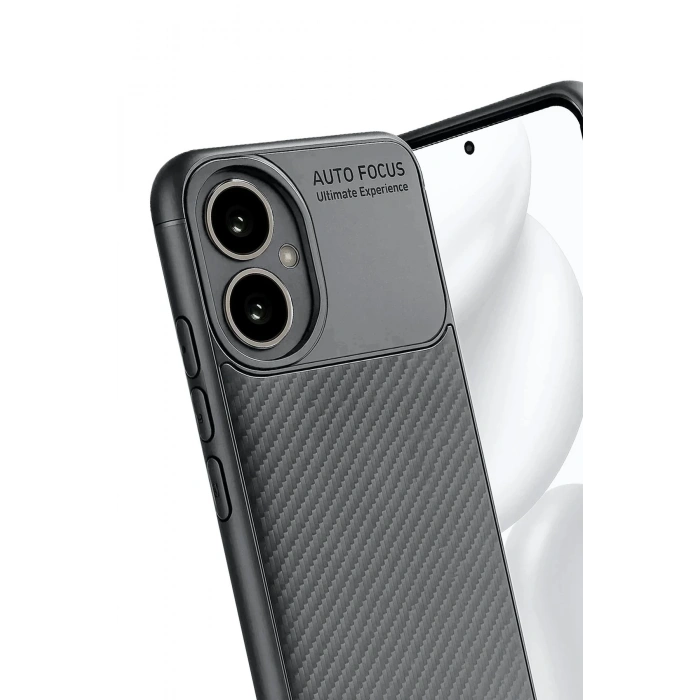 Honor 400 Kılıf Auto Focus Karbon Kapak - Gri