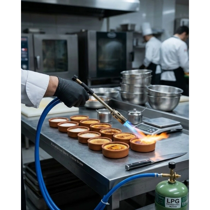 Hortumlu Lpg Pürmüz Alev Tabancası Ayarlanabilir Alev Gücü Mangal Kamp Ve Lehimleme Kullanımı