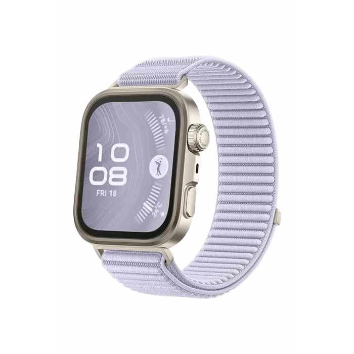 Huawei Fit 4 Braid Kordon - Lila