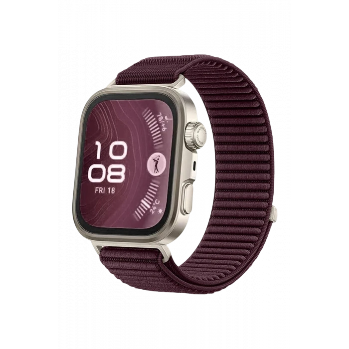 Huawei Fit 4 Braid Kordon - Mürdüm