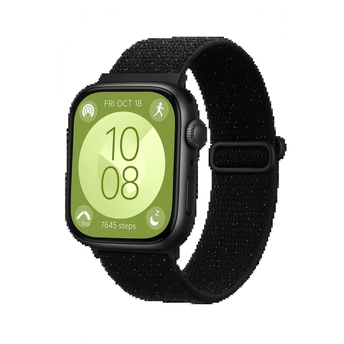 Huawei Fit 4 Star Kordon - Benekli Siyah