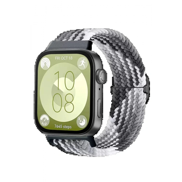 Huawei Fit 4 Star Kordon - Gri-Siyah