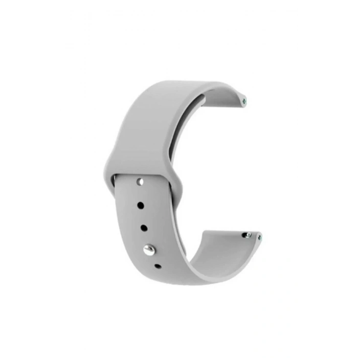 Huawei GT4 41mm 18mm Klasik Kordon - Açık Gri
