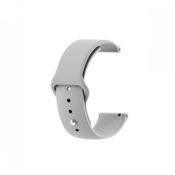 Huawei GT4 41mm 18mm Klasik Kordon - Açık Gri