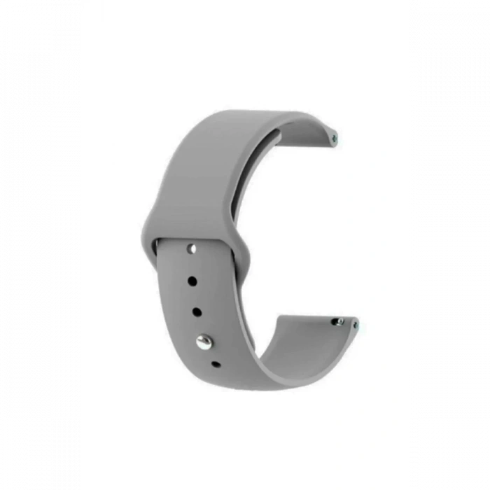 Huawei GT4 41mm 18mm Klasik Kordon - Füme