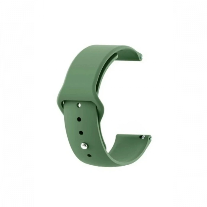 Huawei GT4 41mm 18mm Klasik Kordon - Haki Yeşil