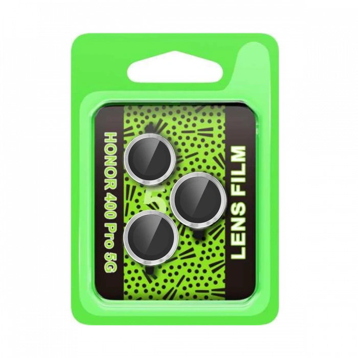 Huawei Honor 400 Pro 5G Raze Metal Kamera Lens - Gümüş