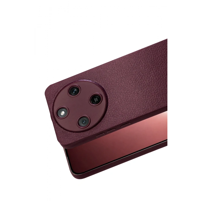 Huawei Honor Magic 8 Lite Thermax Silikon Kılıf - Bordo