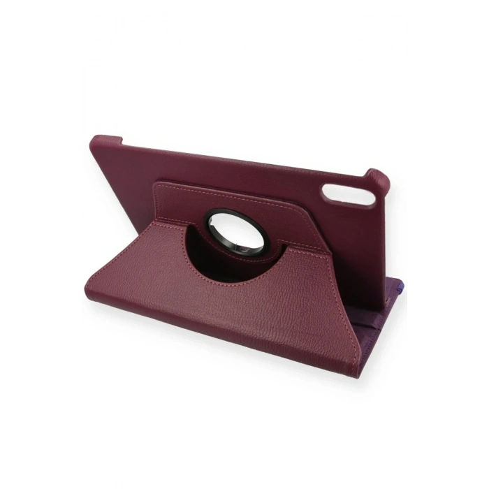 Huawei Honor Pad V9 Kılıf 360 Tablet Deri Kılıf - Mürdüm