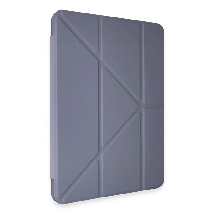 Huawei Honor Pad V9 Kılıf Kalemlikli Mars Tablet Kılıfı - Lila