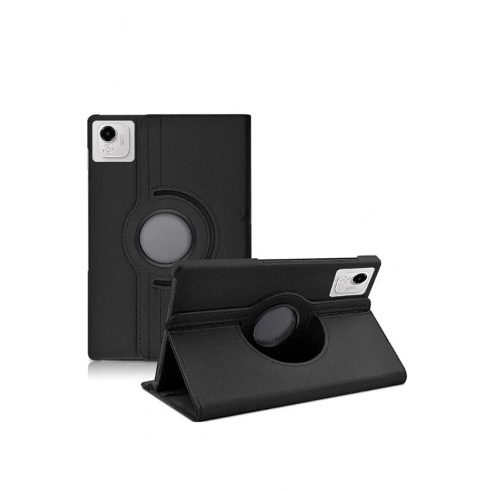 Huawei Honor Pad X9A 360 Tablet Deri Kılıf - Siyah