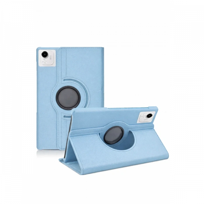 Huawei Honor Pad X9A 360 Tablet Deri Kılıf - Turkuaz