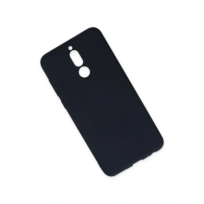 Huawei Mate 10 Lite Kılıf Nano içi Kadife Silikon - Lacivert